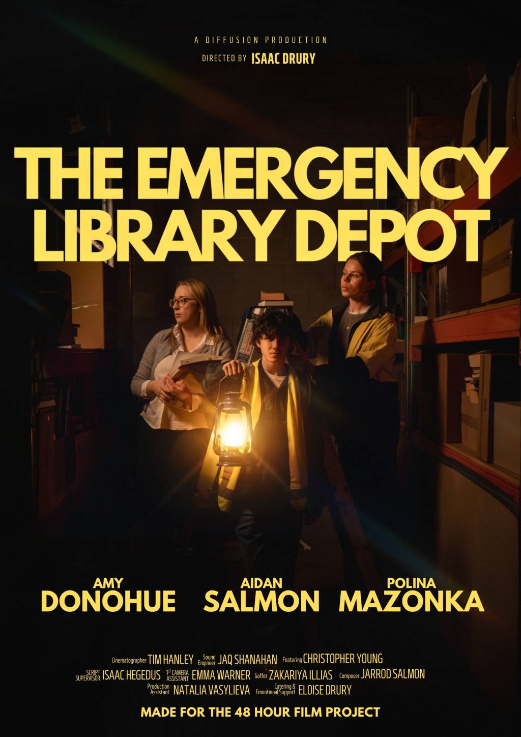 Filmposter for The Emergency Library Depot